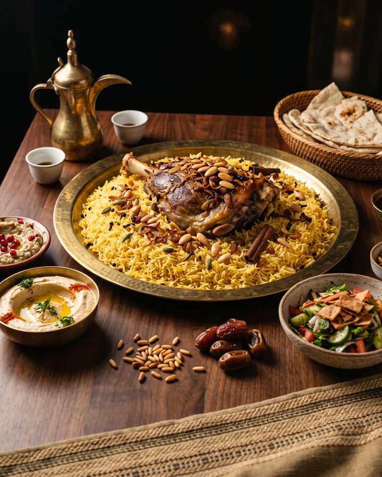 Arabisches Catering Berlin — Mandi, Mashawi, Mezze.