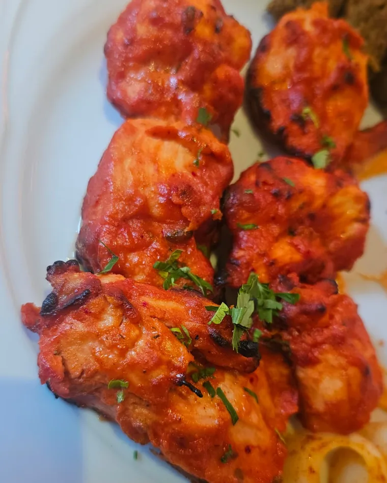 Chicken Tandoori aus der Masalas-Restaurantküche in Berlin-Köpenick