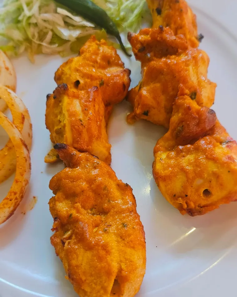 Chicken Tikka from the Masalas restaurant kitchen in Berlin-Köpenick