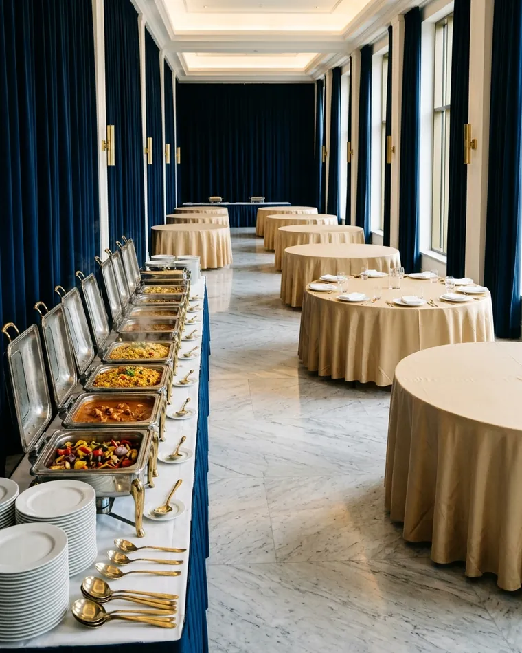 Catering-Buffet von Masalas